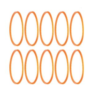 MB360 High Strength Motor Belts Pack of 10 Professional Seamstress Tool Plastic Texture Suitable for Old Sewing Machines