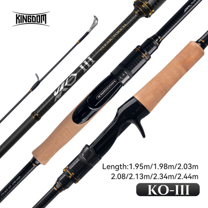 Kingdom KO-III Fishing Rods 2 Section All FUJI Accessories Travel Ultra ...