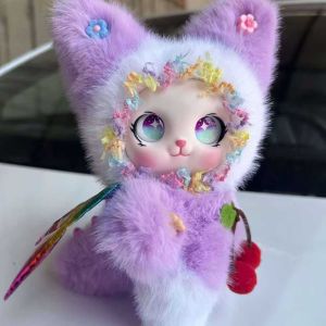 CIEGGG with Wings Rabbit Plush Doll Pendant Anime Keychain Soft Plush Vinyl Bunny Keychain Fun Gift with Flower Plush Bunny Ornaments Backpack Pendant