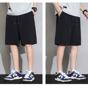 GZ Store  กางเกงเเฟชั่นขาสั้นลําลอง ทรงหลวม ระบายอากาศได้ดี ผ้าลื่นใส่สบาย เหมาะกับการเล่นกีฬา ฟรีไซร์