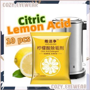 (10 pcs)Citric Lemon Acid Detergent 10g Inner Container Descaling Agent Multipurpose Cleaner Teapot Cleaning Remover Rust