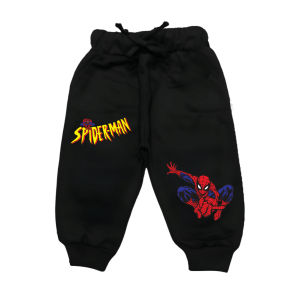 Celana panjang joger anak laki-laki gambar SPIDER MEN keren usia 6 bln - 5 thn