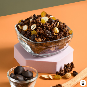 Big Nuts Hazelnut Chocolate Granola (200g) - Halal Certified