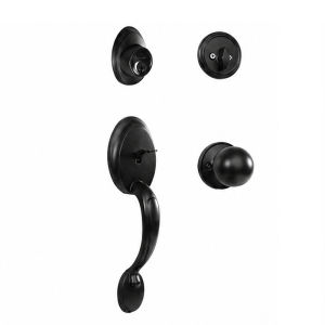 Valorfield Handle Set Entrance Door Knob For Main Door with Single Deadbolt Anti-Theft Door Lock【Fast Delivery】