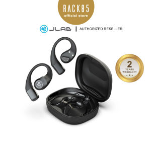 JLab Epic Open Sport Wireless Earbuds Open-Ear IP55 Secure Hook Air Conduction Hi-Res Audio Freedom
