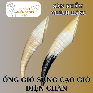 Ống Gió Sừng Cạo Gió - Dụng Cụ Diện Chẩn