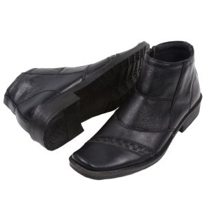 Sepatu Boots Pantofel Pria Cow Leather Boots Keren Terbaru Termurah Real Bisa Bayar Ditempat