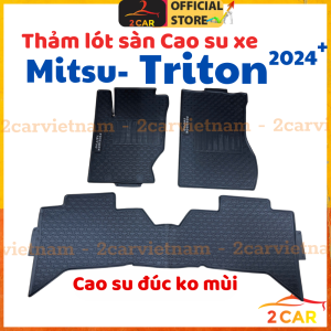 Thảm lót sàn TRITON 2024-2025 mẫu mới lót sàn cao su đúc không mùi chống trượt vệ sinh tiện lợi
