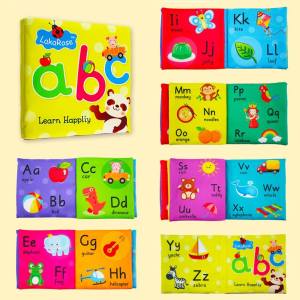 Smart Kiddy Shop หนังสือผ้า ABC หนังสือผ้า A-Z หนังสือเสริมพัฒนาการ ภาษาอังกฤษ หนังสือสําหรับเด็กเล็ก