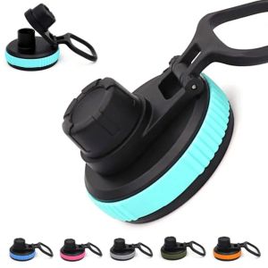 HJKL Thời trang Nắp chai thể thao Di động Nhựa Nắp chai Hoàn toàn vừa vặn Chống tràn nước Nắp thay thế Chai nước miệng rộng