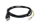 USB 2.0 A MALE  to MICRO JST PH2.0 PLUG MALE/ FEMALE 4-PIN, BEST FOR EXTENSION CABLE. 