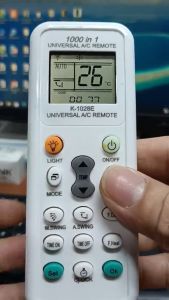 Remote Điều Hòa Đa Năng K-1028E Thay Thế Tiện Lợi Phím To Rõ Dễ Dàng Cài Đặt