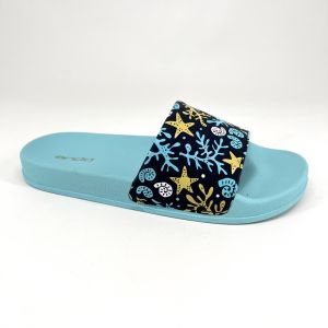 ANDO CORAL (37-40) Sandal Slide Wanita Sendal Rumah Hotel Slip Remaja Sma- Sandal Wanita Kasual Slop Belanja Purwokerto