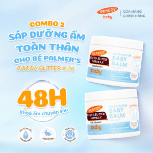 [Mới] Combo 2 Sáp Dưỡng Ẩm Toàn Thân Cho Bé Palmers Cocoa Butter 100g