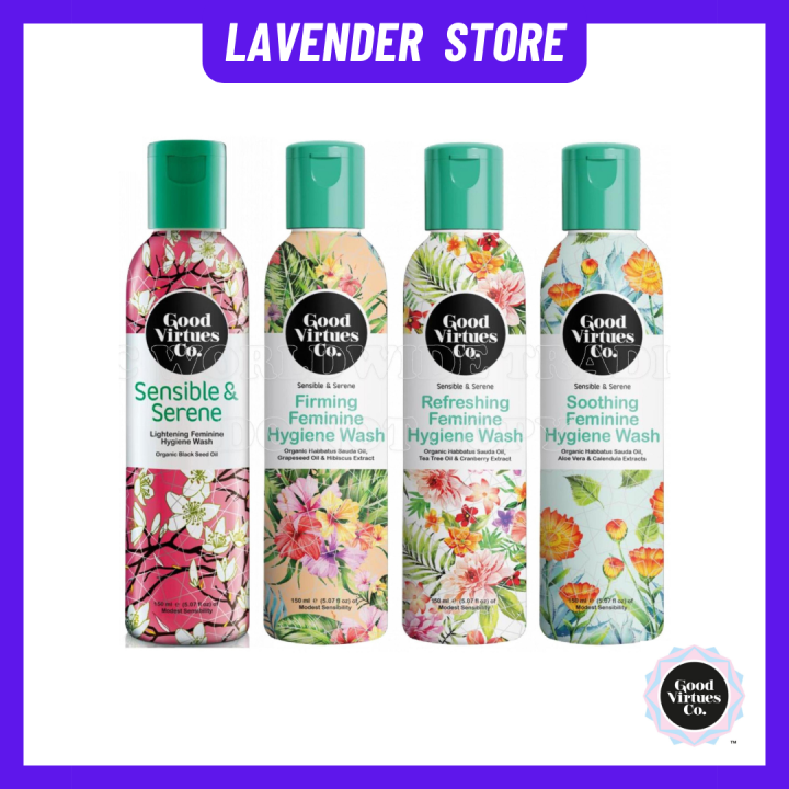 Good Virtues Co. [GVC] Feminine Hygiene Wash 150ml Lazada