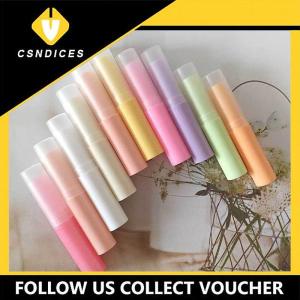 [Csndices] 5Pcs lot 3g Lip Balm Container With Caps Mini Empty Lip Balm Stick Tube Lipstick