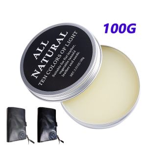 100G Leather Balsam Balm Leather Wax Semir Sepatu Leather Care Wax Untuk Bag/Sepatu/Jaket