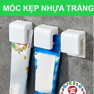 Kệ Treo Nhà Tắm Gắn Tường 4 Ngăn Kệ Treo Lấy Tuýp Kem Đánh Răng Ngăn Chia Vật Dụng