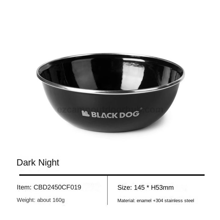 BLACKDOG%20Premium%20Black%20Enamel%20Coated%20Tableware%20Portable%20Lightweight%20Cup%20Dish%20Plate%20Bowl%20Dinnerware%20Mug%20Glass%20Glazed%20Glossy%20Finish%20Elegant%20Utensil%20Kitchen%20Picnic%20Tools%20Equipment%20Camping%20Outdoor%20Hiking%20Original%20Black%20Dog%20-%20Image%206