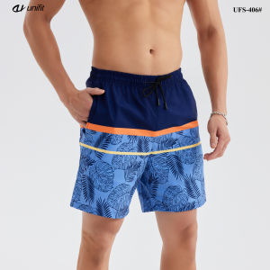 UNIFIT Mens Puff Grid Board Shorts Above The Knee Beach Short Menswear Lingerie UFS-406