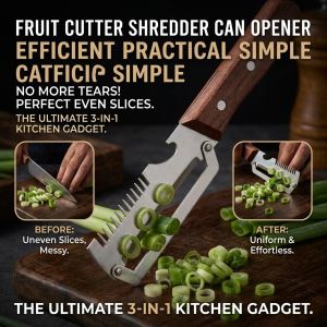 Onion Cutter / Vegetable Cutter / Fruit Cutter / 3in1 Multifunctional Grater / Home Kitchen / Easy Operation / Adults Men Women