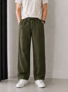 Celana Panjang Loose Pants Pria - Celana Chino Loose Pants Gombrong Katun DMKRD