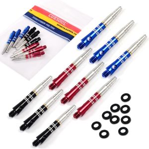 3pcs 360 Degree Dart Shafts 35mm Aluminium 2BA Screw Darts Accessories