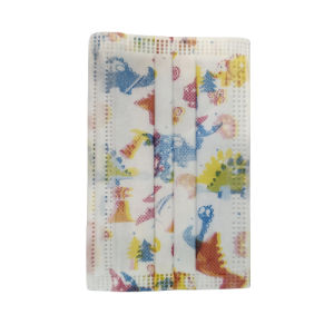 Khẩu trang SAFEFIT trẻ em 3 lớp hộp 50 cái kháng khuẩn lọc bụi có hình siêu cute