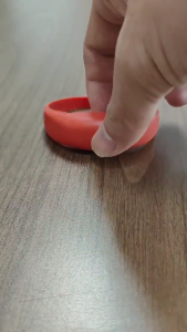 ชุดกำไลข้อมือไฟ LED 8เส้นกระพริบสำหรับวิ่งกลางแจ้งเล่นกีฬาในวันคริสต์มาสวันเกิด