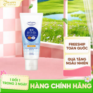Sữa Rửa Mặt Tẩy Trang Dưỡng Trắng Da Softymo Cleansing Foam White 60g