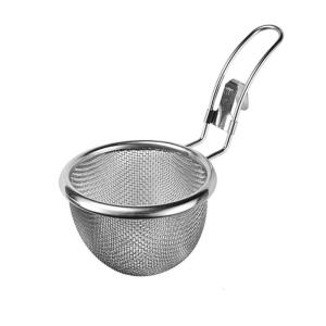 304 Stainless Steel Skimmer Fine Mesh Design For Soup Frying Hanging Hook Multipurpose Kitchen Tool Dishwasher Safe
