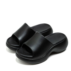 [Free Shipping] Thick-Soled Height-Increasing Outdoor Slippers For Women New Summer Beach-Style Non-Slip Sandals