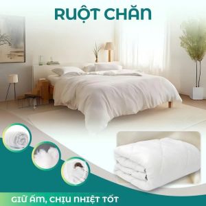 Ruột Chăn Chagota Bedding Cotton Gòn Trắng Microfiber Size 2mx2m2 Ruột mền cao cấp vỏ cotton