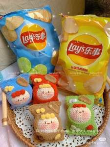 Bánh bao cosplay snack bằng len