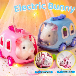 Plush Animal Toys Electric Interactive Will Walk Nodding Tail Wag Pet Toys Kids Gifts