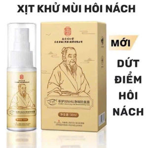 Xịt Khử Mùi Hôi Nách Đông Y Bạch Vân Sơn - Chiết Xuất Thảo Dược An Toàn & Hiệu Quả Vượt Trội Trong Việc Khử Mùi.