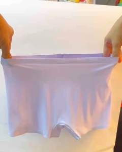 Seamless panties safety pants seluar dalam perempuan ice silk underwear 无痕安全裤内裤女