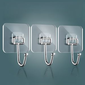 Móc dán tường chịu lực treo đồ quần áo chống thấm.