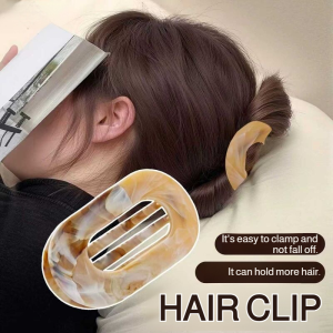 Headdress Grab Clip Lit not Pinching the Head Unique Gradient Texture Hairpin Effective Hairstyle Fixing