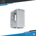 PChub | Tecware Flow M TG, white, mATX, 4x120mm, pn: TWCA-FLOWM-WH. 