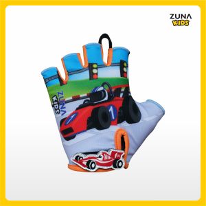 Zuna Kids Cycling Gloves 3D Speed Car - sarung tangan anak push bike bersepeda anti slip perlindungan tangan