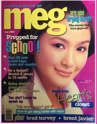 Meg Magazine May 2004 HEART EVANGELISTA