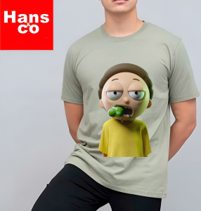 Kaos Pria Premium 3 Dimensi Tshirt 0blong Animasi Katun 24s 100% H097 By Hans & co