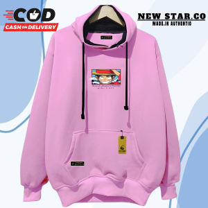 Jacket Hoodie Distro Warna Black Sablon Wanpis Size Oversize M L XL XXL Terlaris Dan Terbaru Hodie Cowok