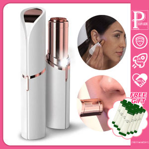  PERWARM Face Shaver and Eyebrow Trimmer Rechargeable Lips Body Facial Hair Remover Women Electric Portable Waterproof 3D-Floating Blade(T1)