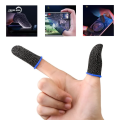 Anti-Sweat Gaming Thumb Finger Cover 2pcs (1 Pair) Wasp Feelers Finger Sleeves for PUBG Mobile Gaming with Sensitive Touch and Thin Breathable Material Professional Fingertips Sleeve. 