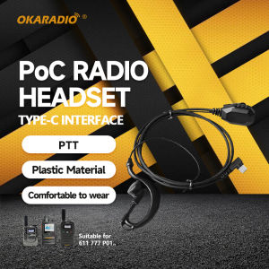 COD OKARADIO P02 Walkie Talkie with Free SIM Global Unlimited Range IP67 Waterproof & AI Noise Cancelling Two-Way Radio for Logistics