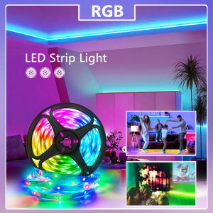 【In stock】Bluetooth LED Strip Lights Tape 1-20M RGB 2835 SMD For ceiling room Luces Flexible Ribbon USB TV Background Tape Diode LED Christmas Night Light DC5V