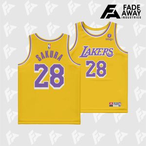 JERSEY BASKET LE SSERAFIM XLAKERS K-POP