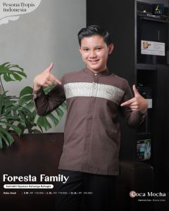 TERMURAH FORESTA FAMILY COCA MOCHA SARIMBIT LUBI 2025 GAMIS DAN KOKO YANG COCOK UNTUK LEBARAN KONDANGAN TERBARU KEKINIAN